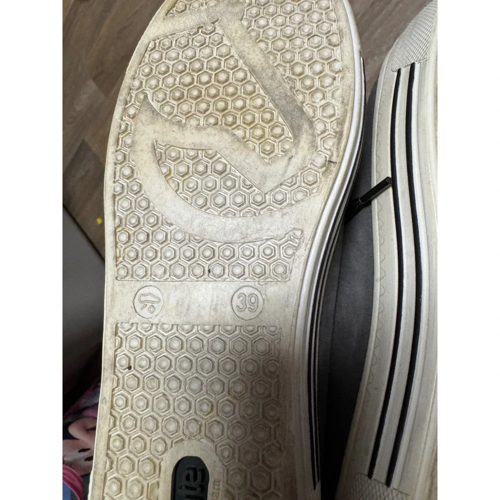 Remonte Alina 00 Moor Leather Sneakers Soft Grey Leather Low Top  EU 39 US 8.5 - Picture 8 of 8